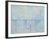 Charing Cross Bridge, London-Claude Monet-Framed Giclee Print