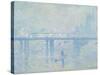 Charing Cross Bridge, London-Claude Monet-Stretched Canvas