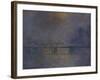 Charing Cross Bridge, the Thames-Claude Monet-Framed Giclee Print