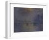 Charing Cross Bridge, the Thames-Claude Monet-Framed Giclee Print