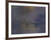 Charing Cross Bridge, the Thames-Claude Monet-Framed Premium Giclee Print