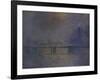 Charing Cross Bridge, the Thames-Claude Monet-Framed Premium Giclee Print