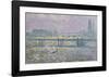 Charing Cross Bridge-Claude Monet-Framed Art Print