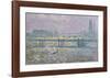 Charing Cross Bridge-Claude Monet-Framed Art Print