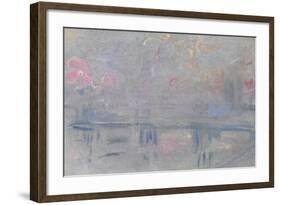 Charing Cross, C1900-Claude Monet-Framed Giclee Print