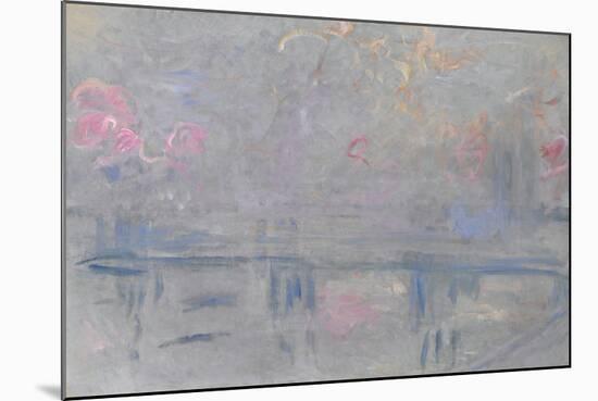 Charing Cross, C1900-Claude Monet-Mounted Giclee Print