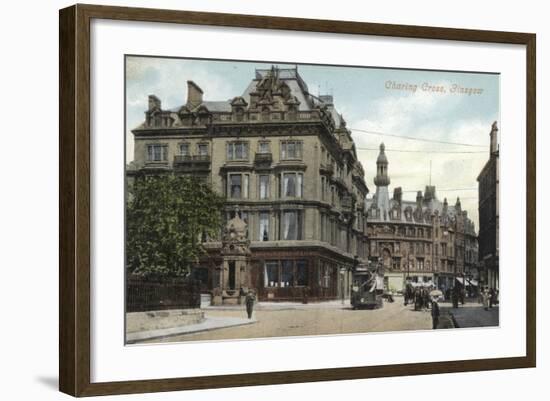 Charing Cross, Glasgow-null-Framed Photographic Print