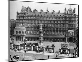 Charing Cross Railway Station, London, 1926-1927-McLeish-Mounted Giclee Print