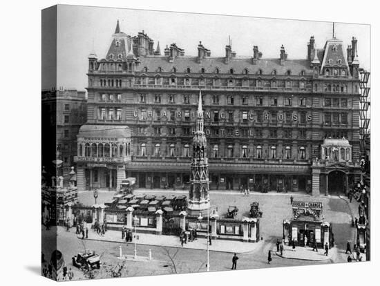 Charing Cross Railway Station, London, 1926-1927-McLeish-Stretched Canvas
