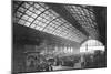 Charing Cross Station (B/W Photo)-English Photographer-Mounted Giclee Print