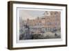 Charing Cross, Westminster, London, 1807-George Shepherd-Framed Giclee Print