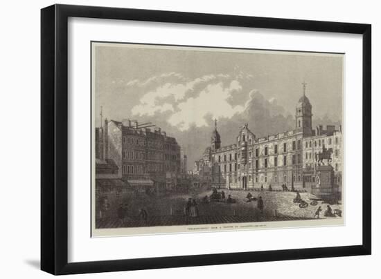 Charing-Cross-Antonio Canaletto-Framed Giclee Print