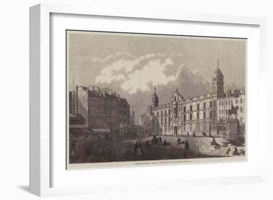 Charing-Cross-Antonio Canaletto-Framed Giclee Print