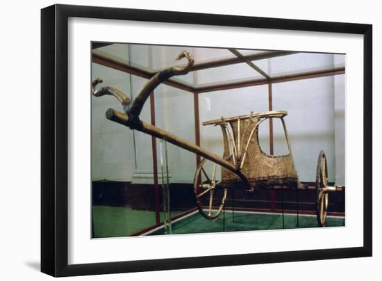 Chariot from the Tomb of Tutankhamun, 14th Century Bc-null-Framed Photographic Print