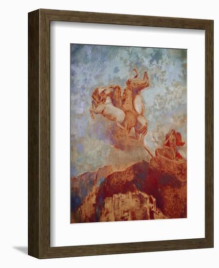 Chariot of Apollo, 1909-Odilon Redon-Framed Giclee Print