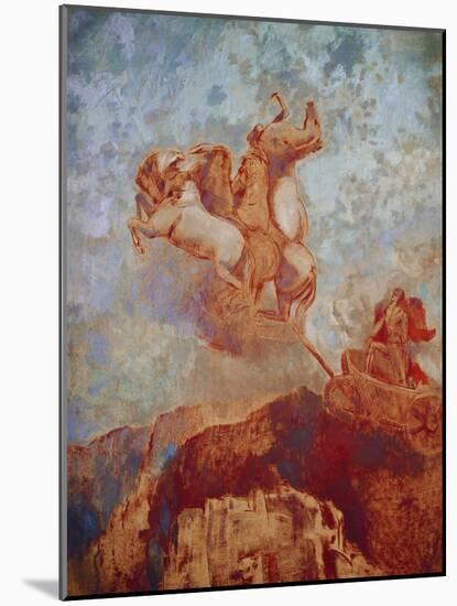 Chariot of Apollo, 1909-Odilon Redon-Mounted Giclee Print