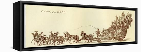 Chariot of Mars-Merry Joseph Blondel-Framed Stretched Canvas