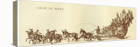 Chariot of Mars-Merry Joseph Blondel-Stretched Canvas