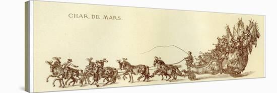 Chariot of Mars-Merry Joseph Blondel-Stretched Canvas