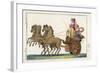 Chariot of the Ancient Greeks with a Woman Driver and a Woman Passenger-null-Framed Art Print