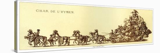 Chariot of the Hymen-Merry Joseph Blondel-Stretched Canvas
