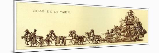 Chariot of the Hymen-Merry Joseph Blondel-Mounted Premium Giclee Print