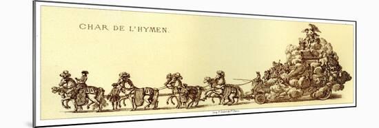 Chariot of the Hymen-Merry Joseph Blondel-Mounted Giclee Print