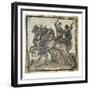 Chariot Race (3rd C)-null-Framed Premium Giclee Print