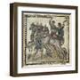 Chariot Race (3rd C)-null-Framed Art Print