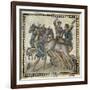 Chariot Race (3rd C)-null-Framed Art Print