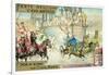 Chariot Race in the Circus, Rome-null-Framed Premium Giclee Print