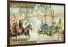 Chariot Race in the Circus, Rome-null-Framed Premium Giclee Print