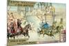 Chariot Race in the Circus, Rome-null-Mounted Premium Giclee Print
