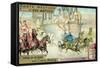 Chariot Race in the Circus, Rome-null-Framed Stretched Canvas