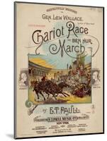 Chariot Race or Ben Hur March, Sam DeVincent Collection, National Museum of American History-null-Mounted Art Print