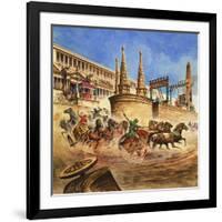 Chariot Race-Peter Jackson-Framed Giclee Print