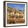 Chariot Race-Peter Jackson-Framed Giclee Print