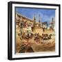 Chariot Race-Peter Jackson-Framed Giclee Print