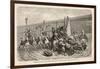 Chariot Racing in the Circus at Rome: a Spill at a Turn-H. Leutemann-Framed Art Print