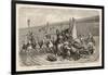 Chariot Racing in the Circus at Rome: a Spill at a Turn-H. Leutemann-Framed Art Print