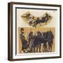 Chariot Scenes from Ancient Greece-null-Framed Giclee Print