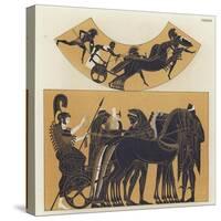 Chariot Scenes from Ancient Greece-null-Stretched Canvas