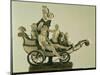 Chariot with Silenus, Ivory Sculpture, Munich, Second Quarter of the 18th Century-Simon Troger-Mounted Giclee Print