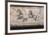 Charioteer and Horses, Painted Tomb Slab Detail, National Archaeological Museum-Eleanor Scriven-Framed Photographic Print