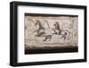 Charioteer and Horses, Painted Tomb Slab Detail, National Archaeological Museum-Eleanor Scriven-Framed Photographic Print