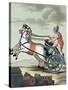 Charioteer, from L'Antica Roma, 1825-null-Stretched Canvas