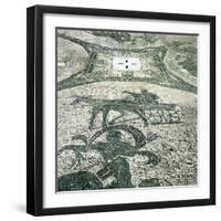 Chariotieer, Mosaic, Cisarii, Ostia, Italy, C1st Century-null-Framed Photographic Print