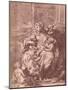 Charity, 16th century, (1903)-Francesco Primaticcio-Mounted Giclee Print