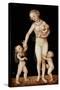 Charity. 16Th Century (Painting)-Lucas the Elder Cranach-Stretched Canvas