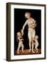 Charity. 16Th Century (Painting)-Lucas the Elder Cranach-Framed Giclee Print